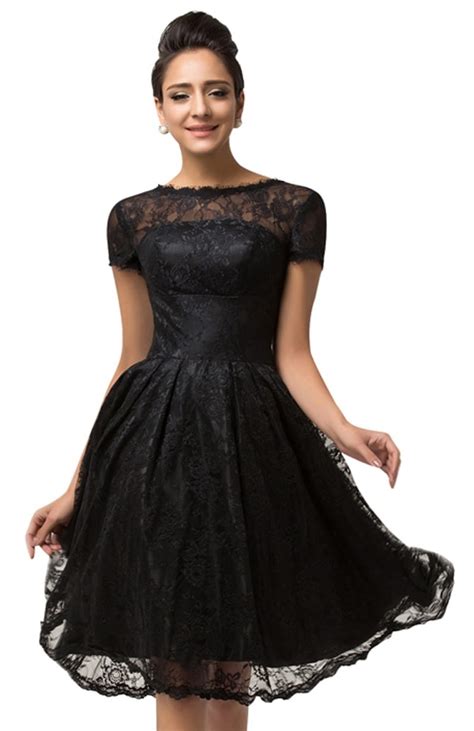 Black Lace Cocktail Dress Gay And Sex