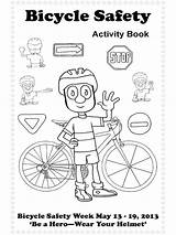 Safety Coloring Pages Bicycle Drawing Printable Fire Bike Road Kids Helmet Getdrawings Hydrant Hydrants Educational Sheet Recommended Water Template sketch template