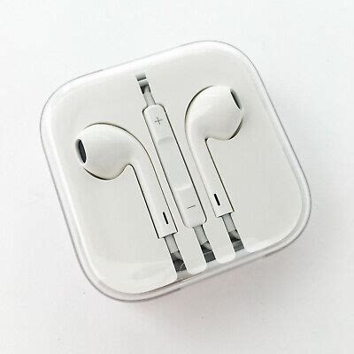 original apple earpods earphones earbuds  iphone      se  mic ebay