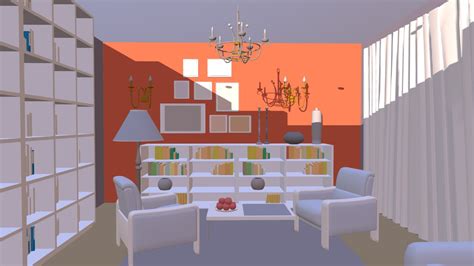 living room ii    model  taranpreet ddc sketchfab