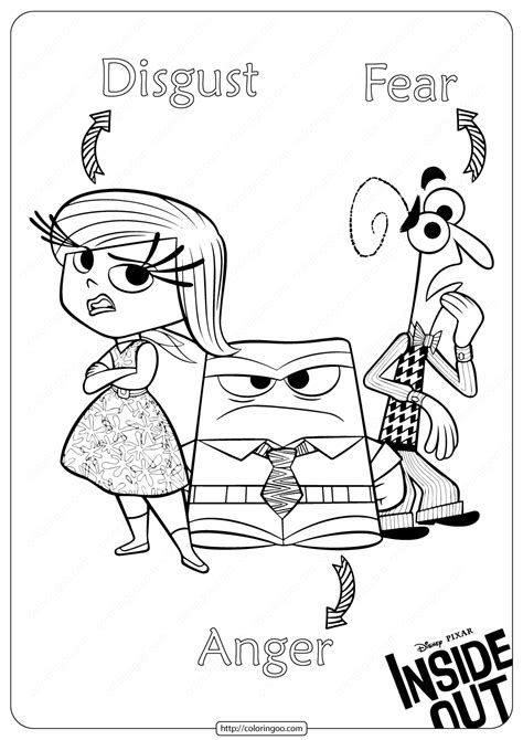 coloring pages fear      learn