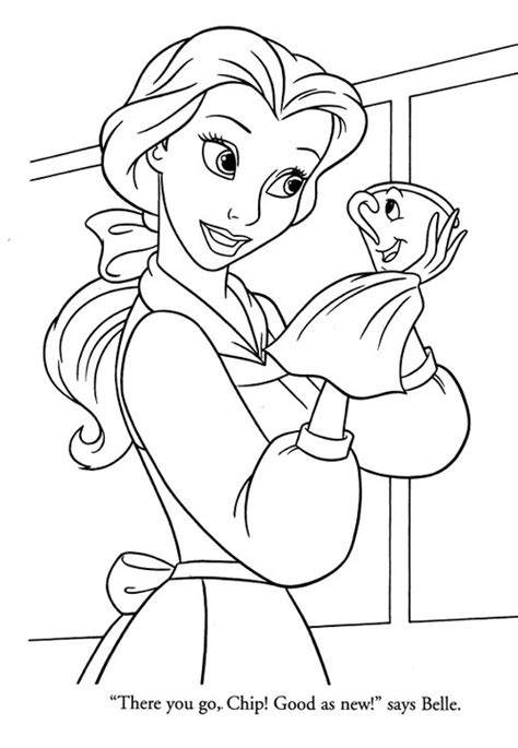 disney princesses belle coloring pages disney coloring pages