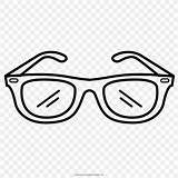 Goggles sketch template