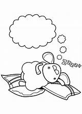 Timmy Sleep Coloring Time Tight sketch template