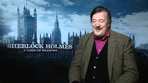 stephen fry on being naked in sherlock holmes youtube