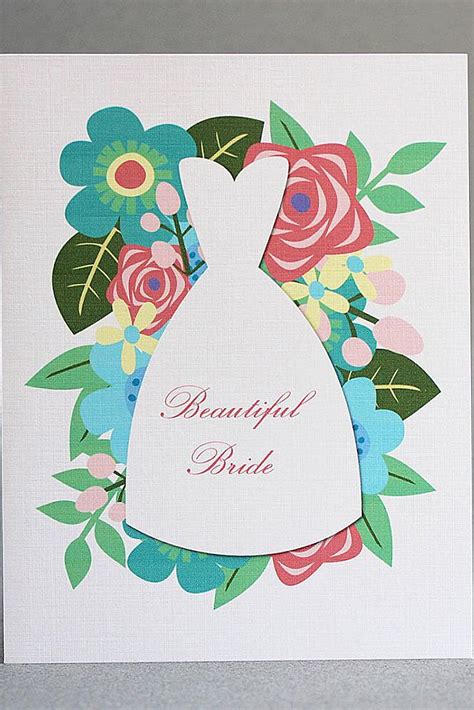 bridal shower wishes tips  examples  card wedding