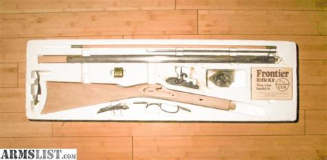 armslist  sale cva frontier rifle kit  cal