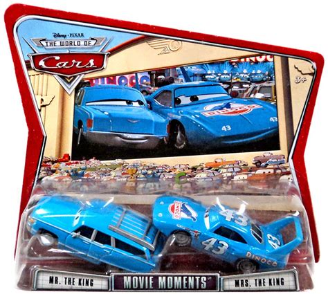 disney pixar cars  moments    king  diecast car  pack mattel toys toywiz