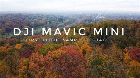 dji mavic mini  flight sample footage youtube
