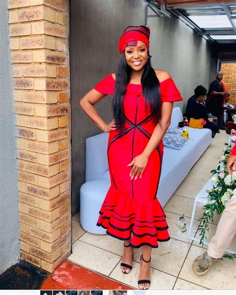 Beautiful Xhosa Umbhaco Traditional Attire For Women