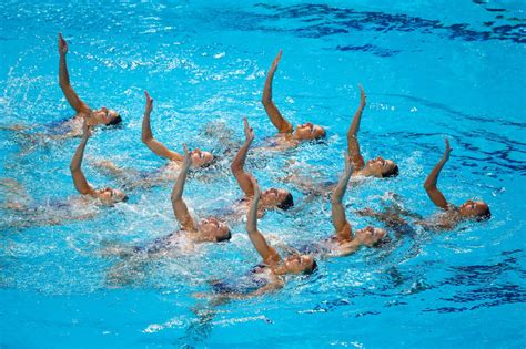 upside down video of synchronized swimming simplemost