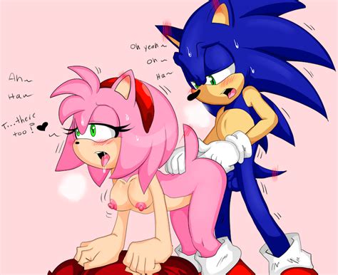 Rule 34 All Fours Amy Rose Anal Anal Fingering Anthro