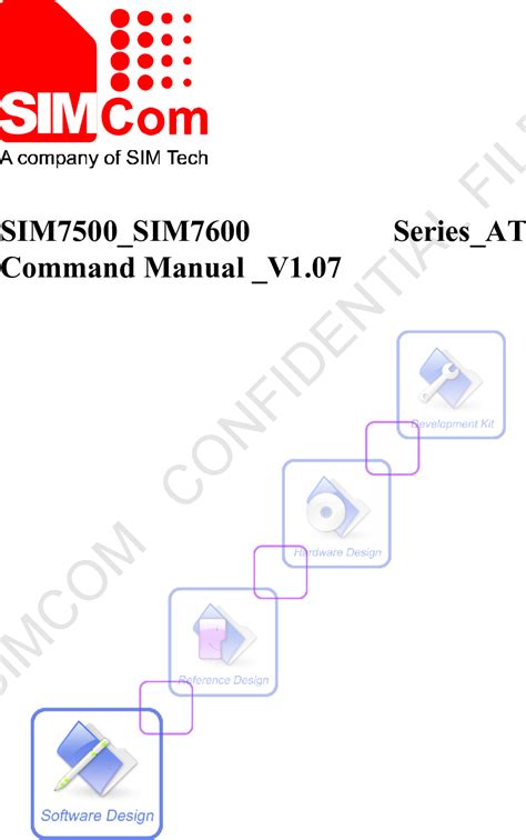 At Commands Set Sim7500 Sim7600 Series Command Manual V1 07