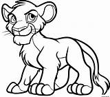 Simba Coloriage Mufasa Pleine Cartoon Forme Imprimer Dragoart Clipartmag Jecolorie sketch template