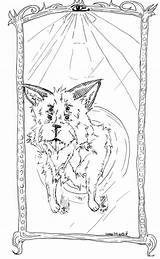 Doggie Much Coloring Mirror Nightmare Print Color Click sketch template