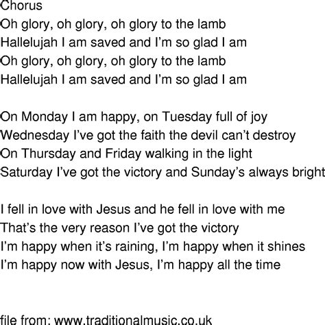 time song lyrics glory   lamb