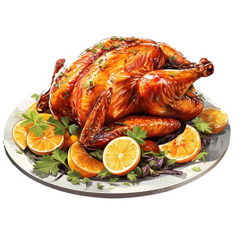 thanksgiving turkey food illustration thanksgiving day turkey