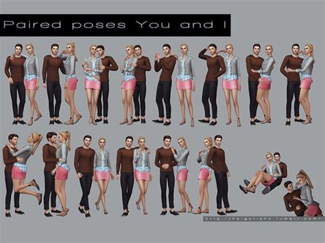 sims 4 cc custom content poses the sims resource couples pose images
