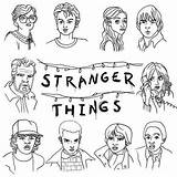 Stranger Eleven Strangerthings sketch template