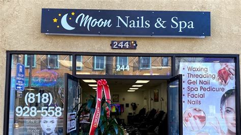 moon nails spa nail salon  spa beauty salon located  alhambra