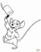 Timothy Mouse Dumbo Coloring Pages Printable Disney Drawing Colouring Book Print Supercoloring Cartoon Kids Characters Choose Board Categories sketch template