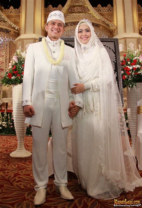 model baju pengantin syar i modern model busana muslimah wedding dress muslimah wedding