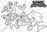 Sonic Coloring Pages Boom Lost Print Amy Super Slw Smash Bros Team Wii Sheets Ages Color Booms Cloud Hedgehog Sonicscene sketch template