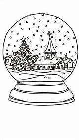 Coloring Pages Christmas Globe Snow Docrafts Kids Printable Globes Drawing Parchment Inspiration Choose Board Pattern Kifestkönyv Mentve Innen sketch template