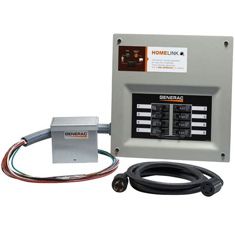 generac upgradeable manual transfer switch kit   circuits   home depot