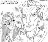 Avatar Coloring Pages Print Avatar1 sketch template