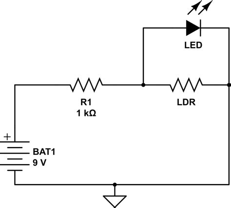 darkness detector circuit electronics projects
