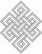 Buddhism Endless Knot Coloring Faith Buddhist Pages Categories sketch template
