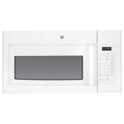 1 6 Cu Ft Over The Range Microwave In White Ebay