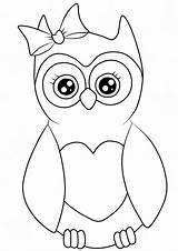 Owls Sowa Eule Supercoloring Albanysinsanity Preschool sketch template