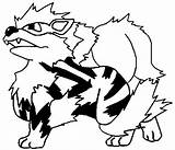 Coloring Pokemon Growlithe Arcanine Adult Pages Getcolorings Pikachu Go sketch template
