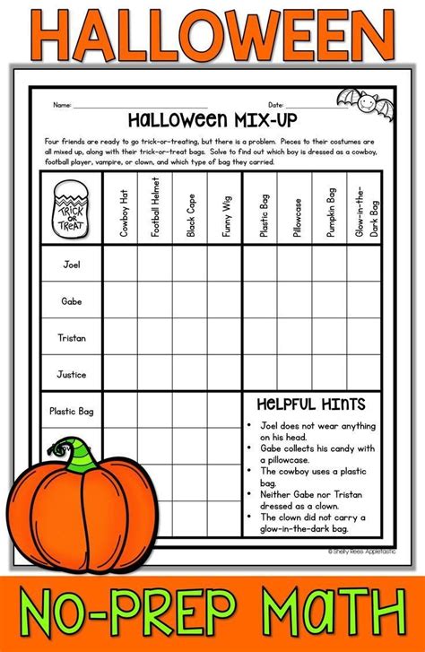 fun halloween worksheets  grade alphabetworksheetsfreecom
