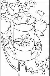 Matisse Henri Colorare Disegni Quadri Getcolorings Fauvismo Goldfish Famosi Famous Chagall Klee School Obras Artsycraftsymom Kandinsky Pesce Dipinti Storia Gratuit sketch template