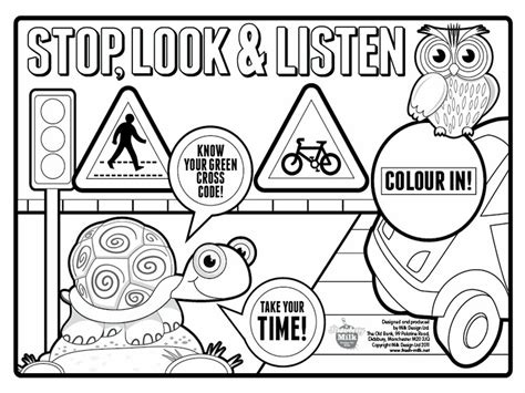 road safety coloring pages coloring home