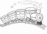 Tren Vagones Trem Viagem Pintarcolorear Petiscos sketch template