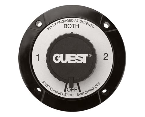 guest battery switch universal selector