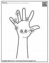 Coloring Germs Washing Hand Pages Preschool Kids Hands Set Activity Wash Printables Dot Toddlers Habits Pdf sketch template