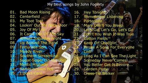 my favorite songs by john fogerty youtube songs music