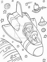 Szkic Kosmiczna Rakieta Naklejka Redro Sztuka Fototapeta Obraz Sztuki Kosmiczny Ufo Statek Schowaj Zobacz Astronauta sketch template