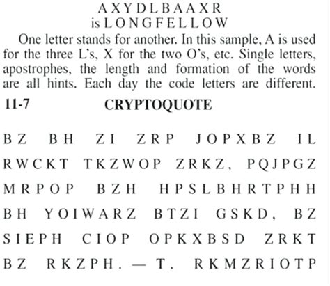cryptogram puzzles printable