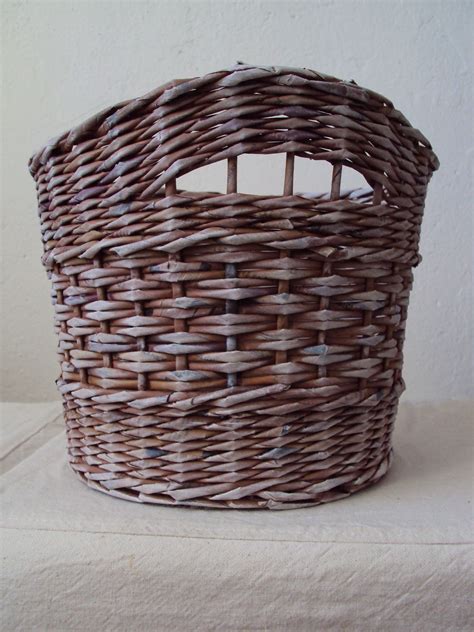 basket   paper baskets pinterest pletenie korzin pletenie korzina