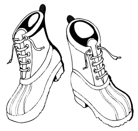 winter boots  strongly coloring page winter coloring page pinterest