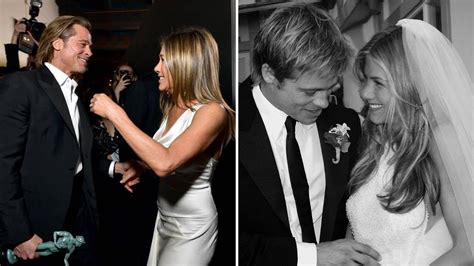 Jennifer Aniston Wedding Dress Brad Pitt Jennifer