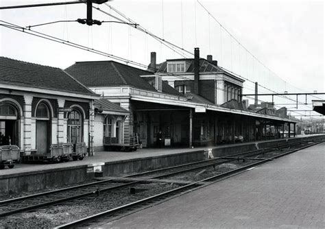 station tilburg oude fotos stad ansichtkaart