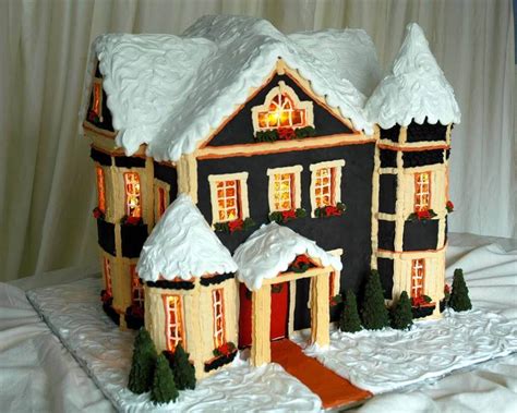 big gingerbread house  scratch house poster