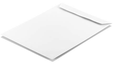 white envelope  size papetericom